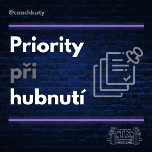 priority při hubnutí priority při hubnutí